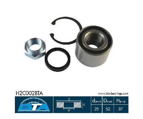 Купити H2C002BTA BTA Підшипник задньої ступиці