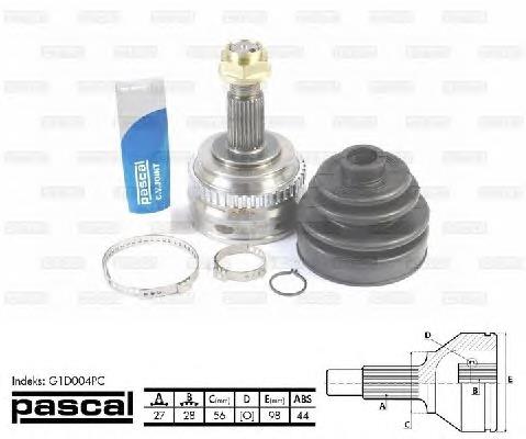 Купити 0082489521 Fiat/Alfa/Lancia Шарнір приводу зовнішній