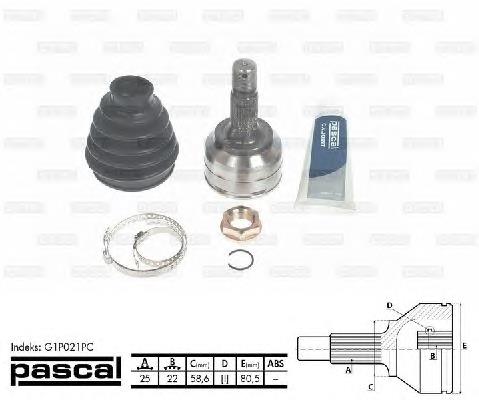 Граната колісна Pascal G1P021PC ціна, від 26.73 USD