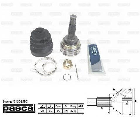 Граната колісна Pascal G15015PC ціна, від 24.32 USD