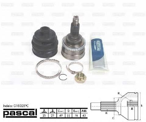Граната колісна Pascal G18028PC ціна, від 26.30 USD