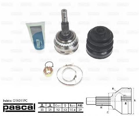 Граната колісна Pascal G1X011PC ціна, від 29.88 USD