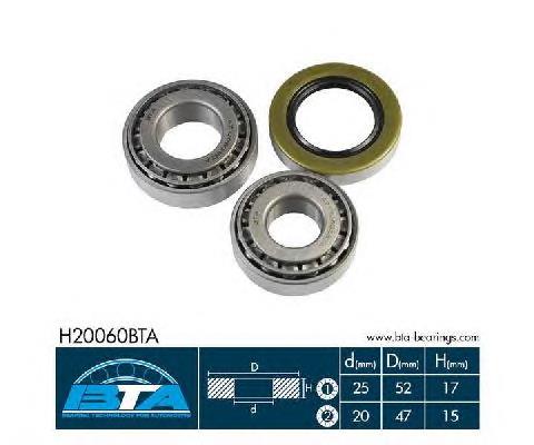 Задній підшипник BTA H20060BTA