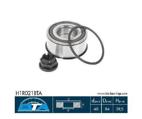 Підшипник маточини передньої/задньої BTA H1R021BTA ціна, від 20.77 USD