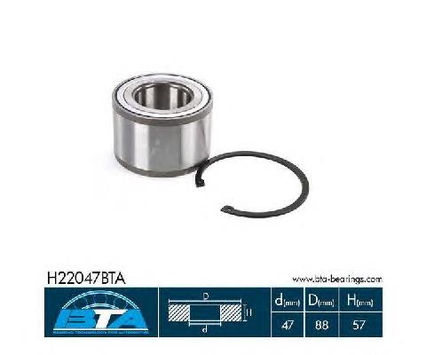 Задній підшипник BTA H22047BTA