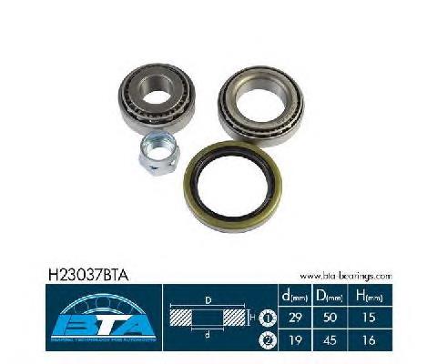 Купити H23037BTA BTA Підшипник задньої ступиці
