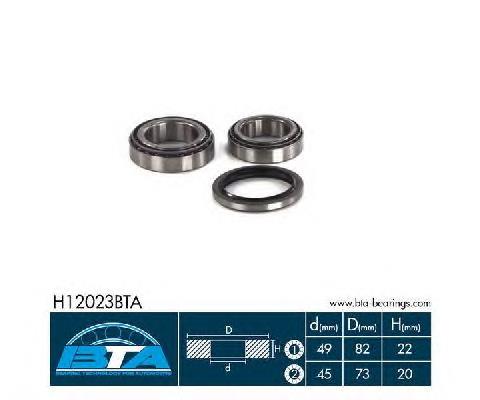 Підшипник ступиці H12023BTA BTA