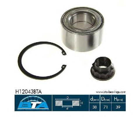 Купити H12043BTA BTA Підшипник ступиці передньої