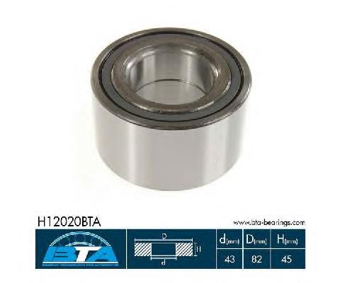 Підшипник ступиці H12020BTA BTA