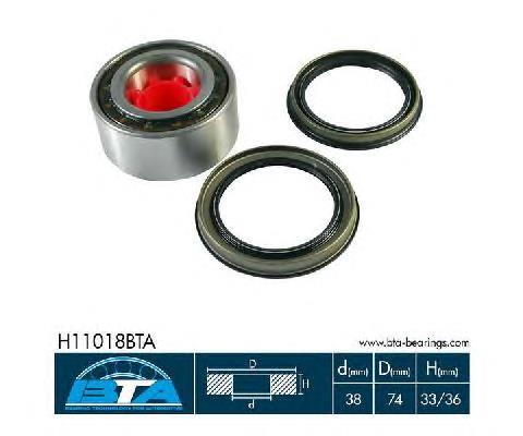 Купити H11018BTA BTA Підшипник ступиці передньої