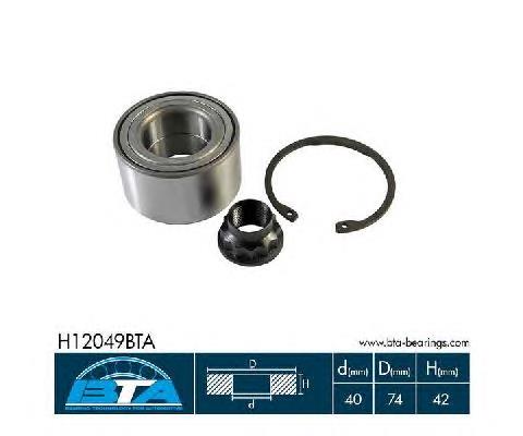 Купити H12049BTA BTA Підшипник ступиці передньої