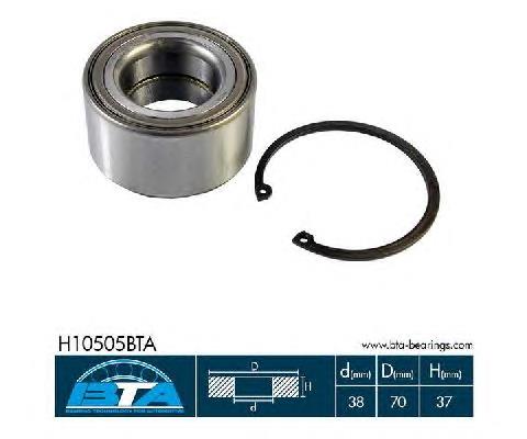 Купити H10505BTA BTA Підшипник ступиці передньої