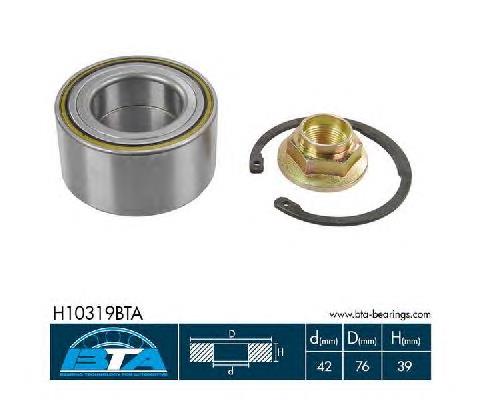 Підшипник ступиці H10319BTA BTA