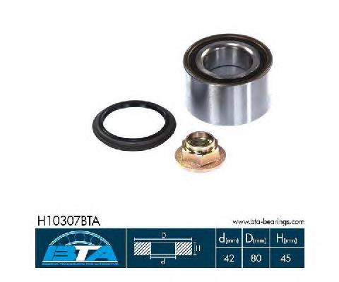 Підшипник маточини задньої BTA H10307BTA ціна, від 14.43 USD
