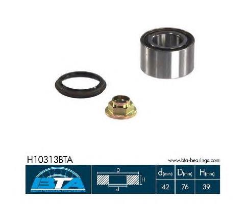 H10312BTA BTA Підшипник маточини передньої