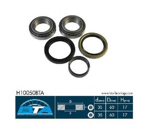 Купити H10050BTA BTA Підшипник ступиці передньої