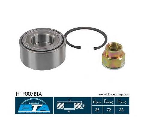 Купити H1F007BTA BTA Підшипник ступиці передньої