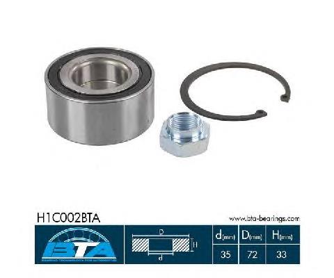 Купити H1C002BTA BTA Підшипник ступиці передньої