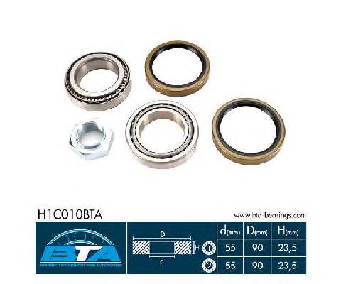 Підшипник маточини BTA H1C010BTA
