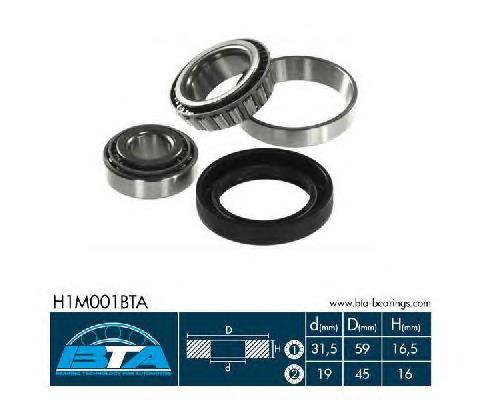 Підшипник ступиці H1M001BTA BTA