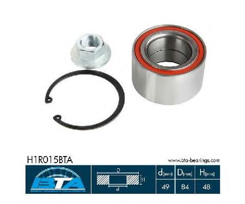 Підшипник маточини BTA H1R015BTA