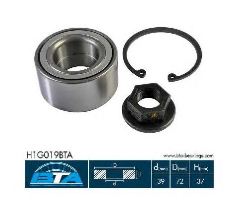 Купити H1G019BTA BTA Підшипник ступиці передньої