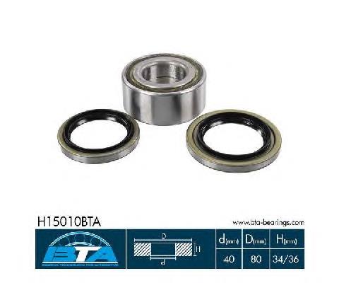 Підшипник ступиці H15010BTA BTA