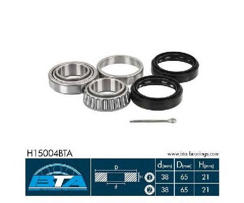 H15004BTA BTA Підшипник маточини передньої
