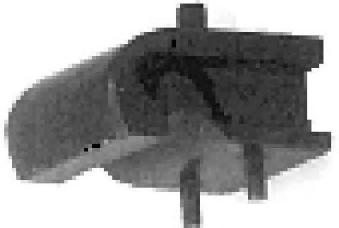 00722 Metalcaucho подушка трансмісії (опора коробки передач)