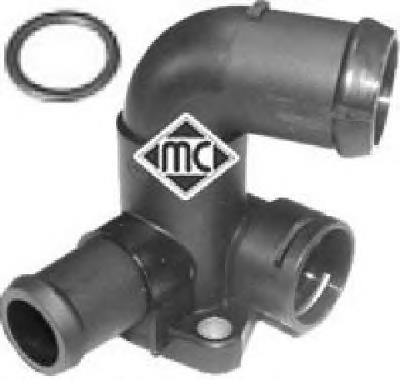 Купити 03614 Metalcaucho Фланець системи охолодження (трійник)