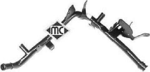 Купити 03186 Metalcaucho Трубопроводи і шланги системи охолодження