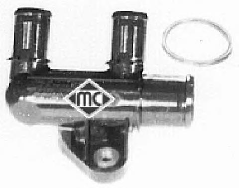Купити 03523 Metalcaucho Фланець системи охолодження (трійник)