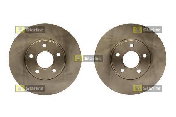 Диск гальмівний передній Starline PB2876