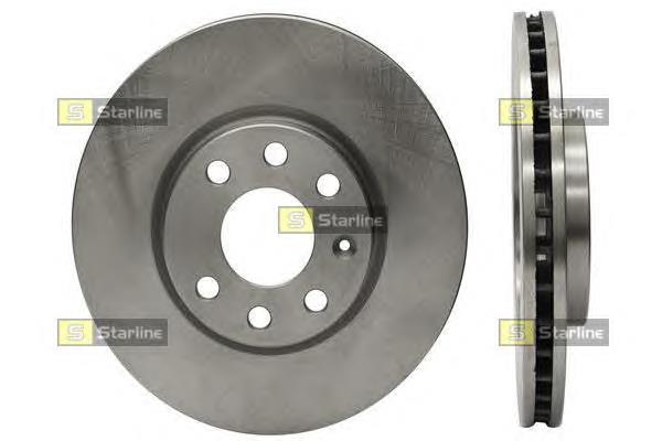Диск переднього гальма Starline PB2724 ціна, від 26.24 USD