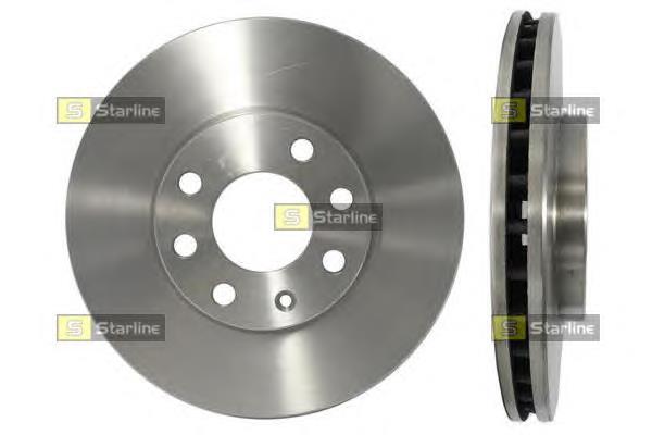 Диск переднього гальма Starline PB2638 ціна, від 22.93 USD