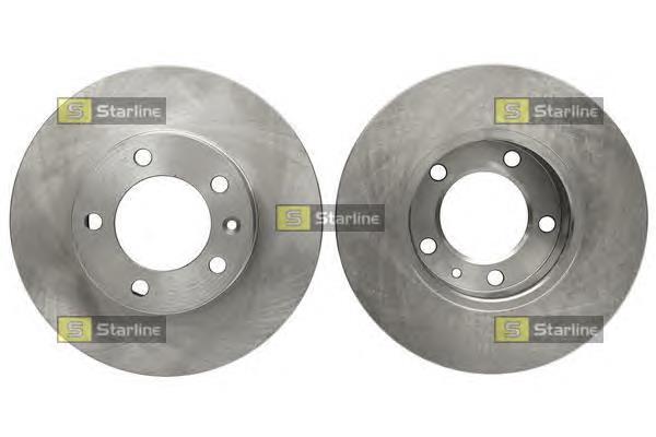 Диск гальмівний передній Starline PB2881