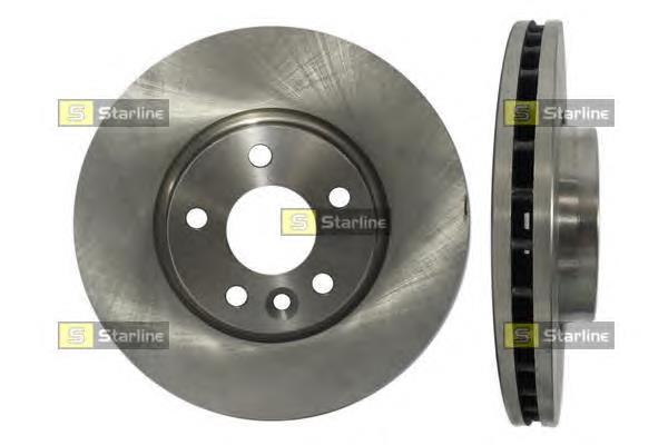 Диск переднього гальма Starline PB20484 ціна, від 44.62 USD