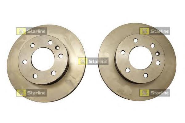 Диск переднього гальма Starline PB20455 ціна, від 42.00 USD