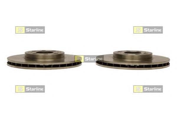 Диск переднього гальма Starline PB20425 ціна, від 24.73 USD