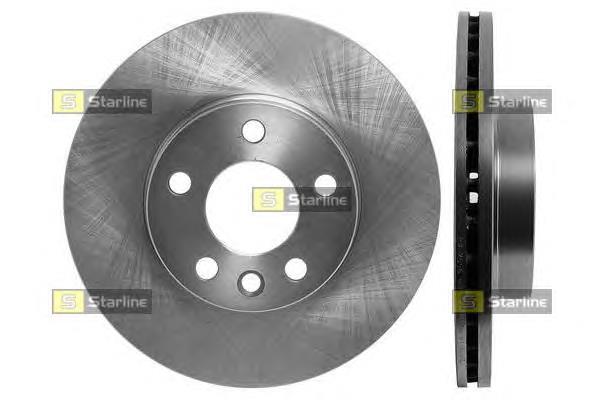 Диск переднього гальма Starline PB2536 ціна, від 32.09 USD