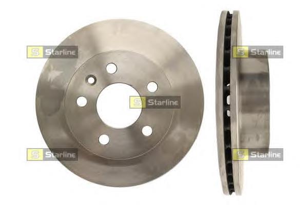 Диск переднього гальма Starline PB2583 ціна, від 28.11 USD