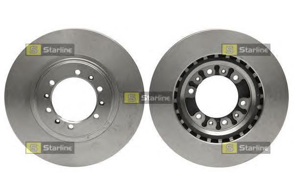 Диск гальмівний передній Starline PB2331