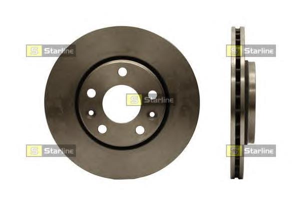 Диск переднього гальма Starline PB4504 ціна, від 33.24 USD