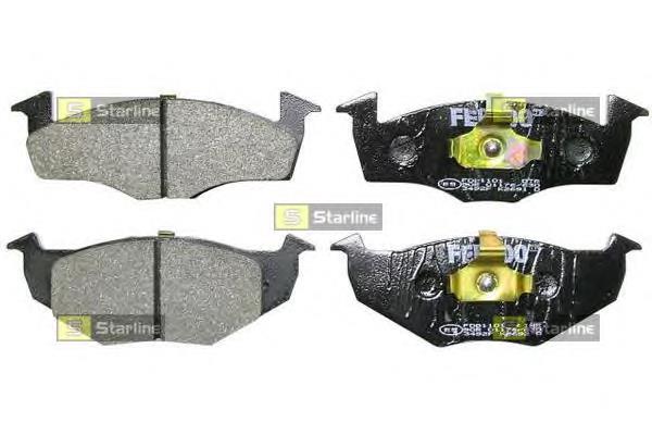 BDS006S Starline Передні гальмівні колодки