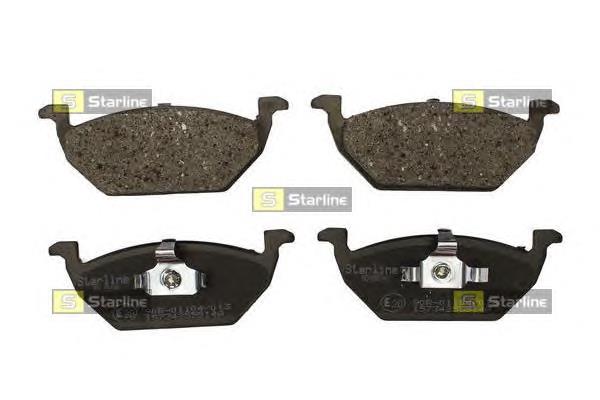 Гальмівні колодки Starline BDS004S ціна, від 17.29 USD