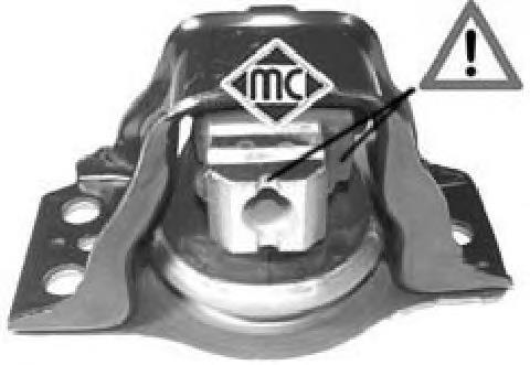 Права опора двигуна Metalcaucho 04638