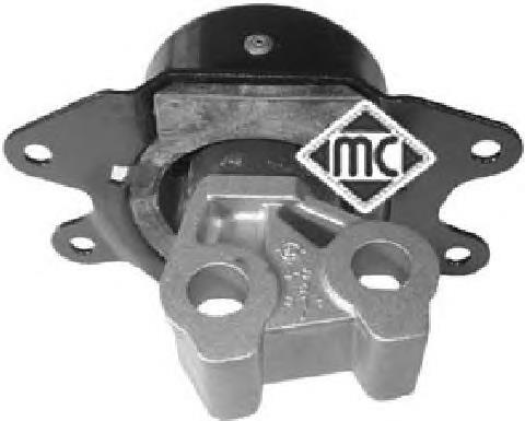 Подушка (опора) двигуна, ліва 04684 Metalcaucho