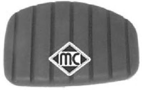 Накладка педалі зчеплення 04717 Metalcaucho