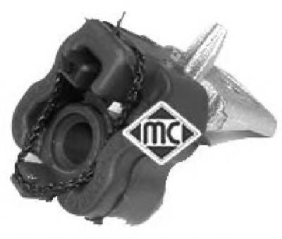 Подушка глушника 04114 Metalcaucho