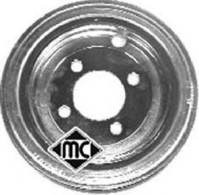 Купити 04443 Metalcaucho Шків колінчастого вала